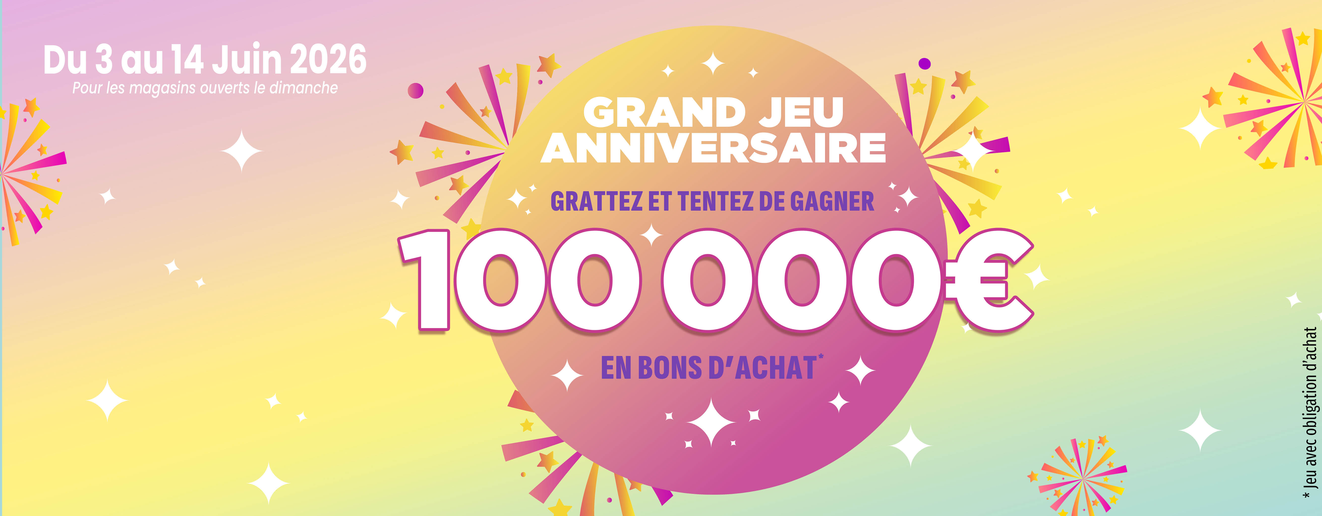 Grand jeu anniversaire 2026 francap
